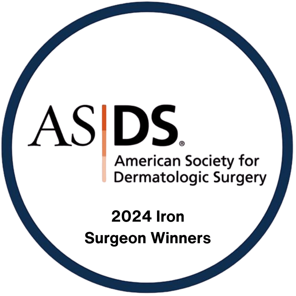 American Society for Dermatologic Surgery Iron Surgeon Award