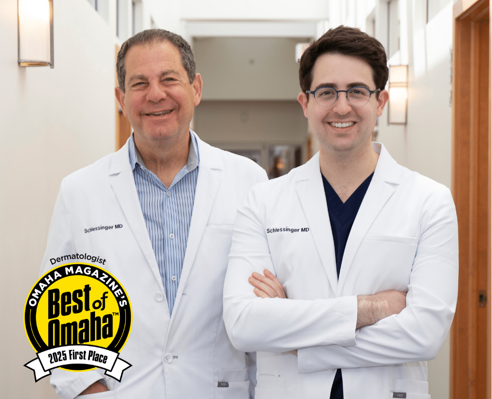 Drs. Joel and Daniel Schlessinger with 2025 First Place Award